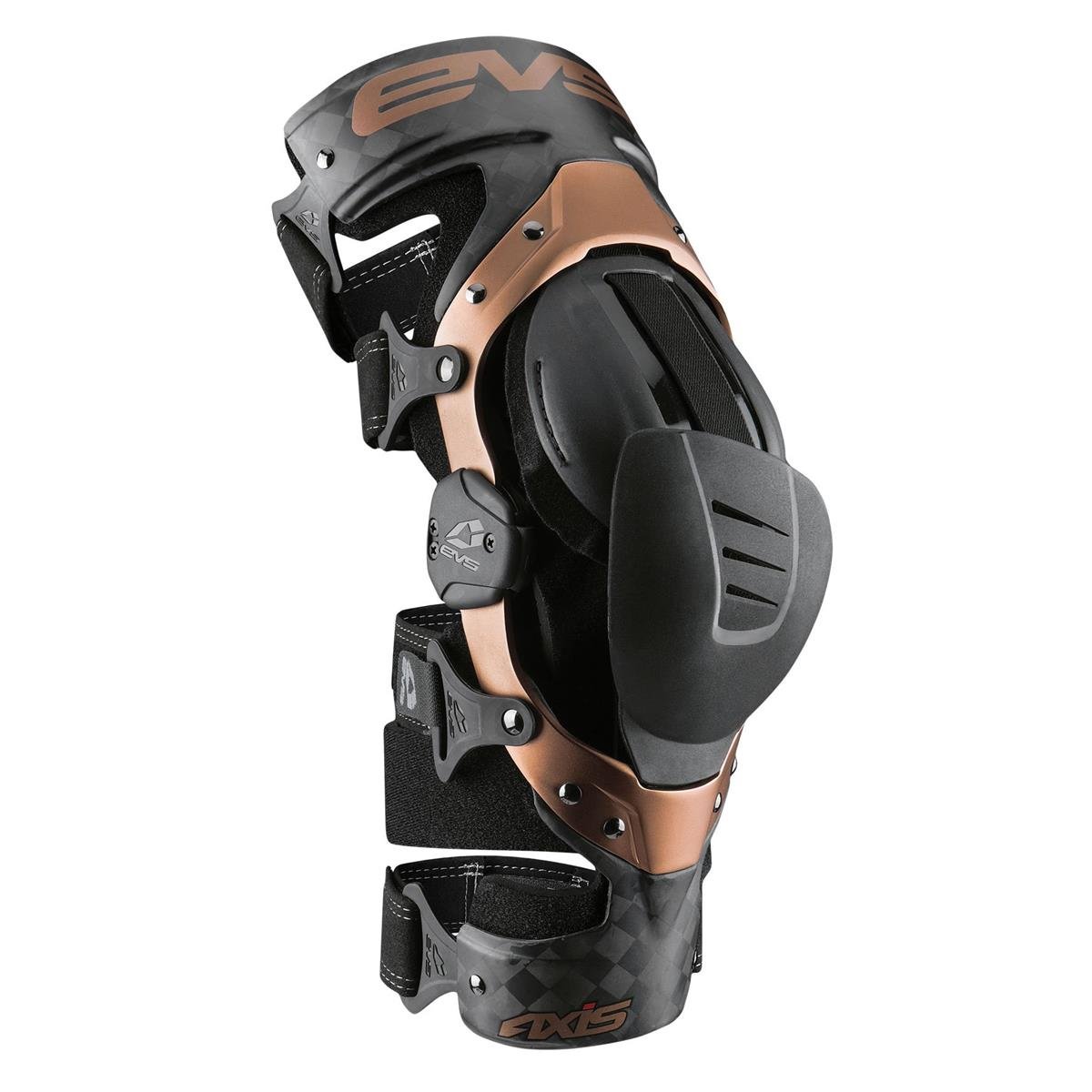 EVS Knee Brace Axis Pro Single Black/Copper