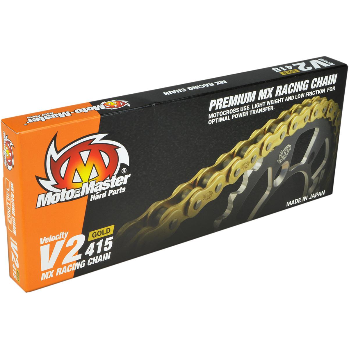 Moto-Master Chain MX V2 415 pitch, Gold