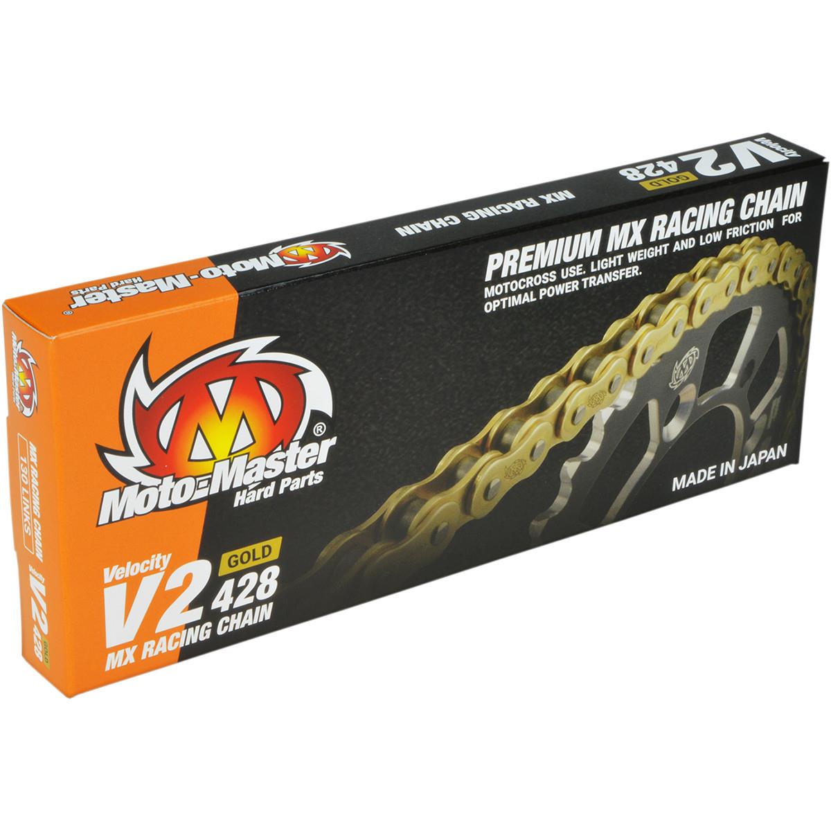 Moto-Master Chain MX V2 428 pitch, Gold