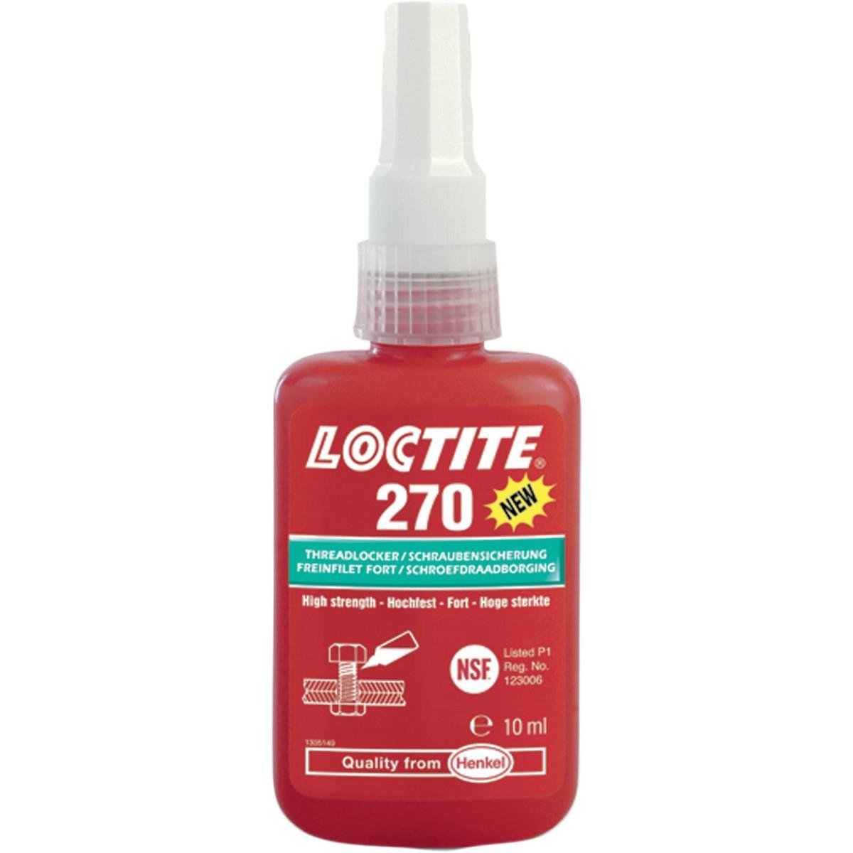 Loctite Threadlocking 270 High strength, 10 ml