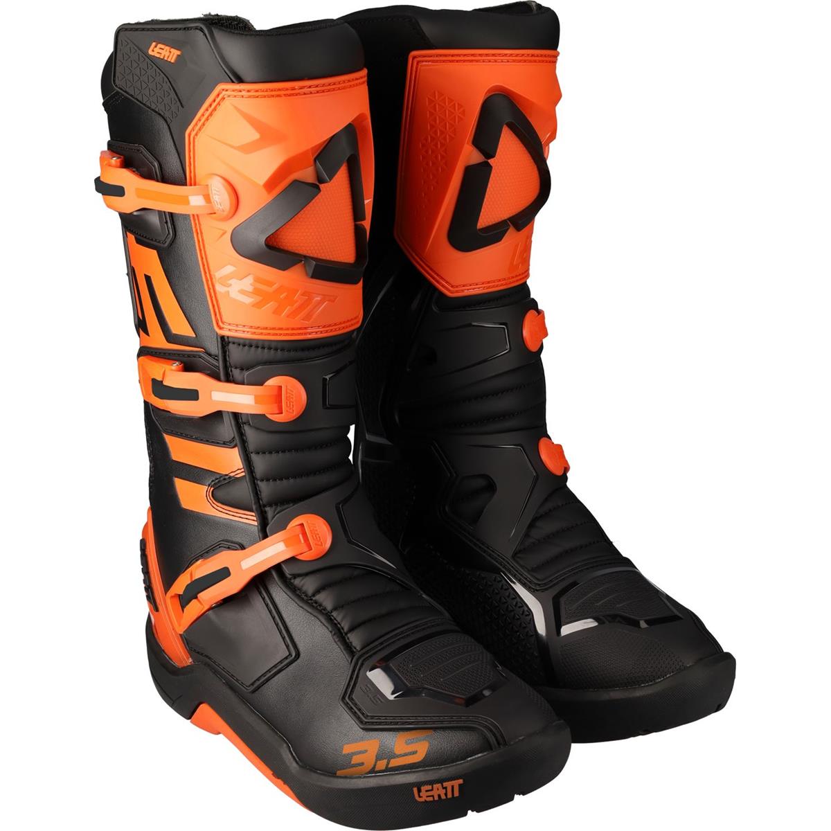 Leatt Motocross-Stiefel 3.5 Orange