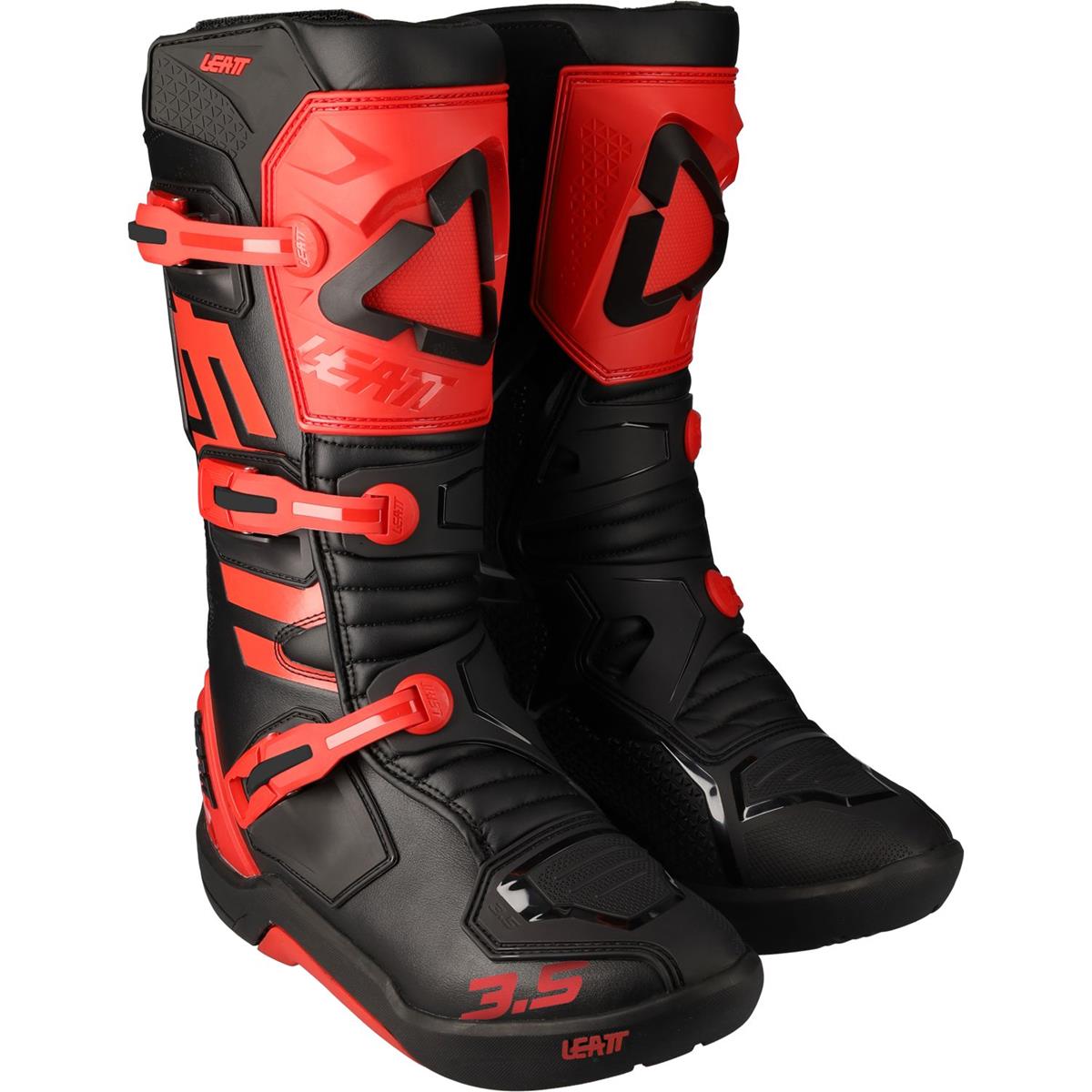 Leatt Motocross-Stiefel 3.5 Rot
