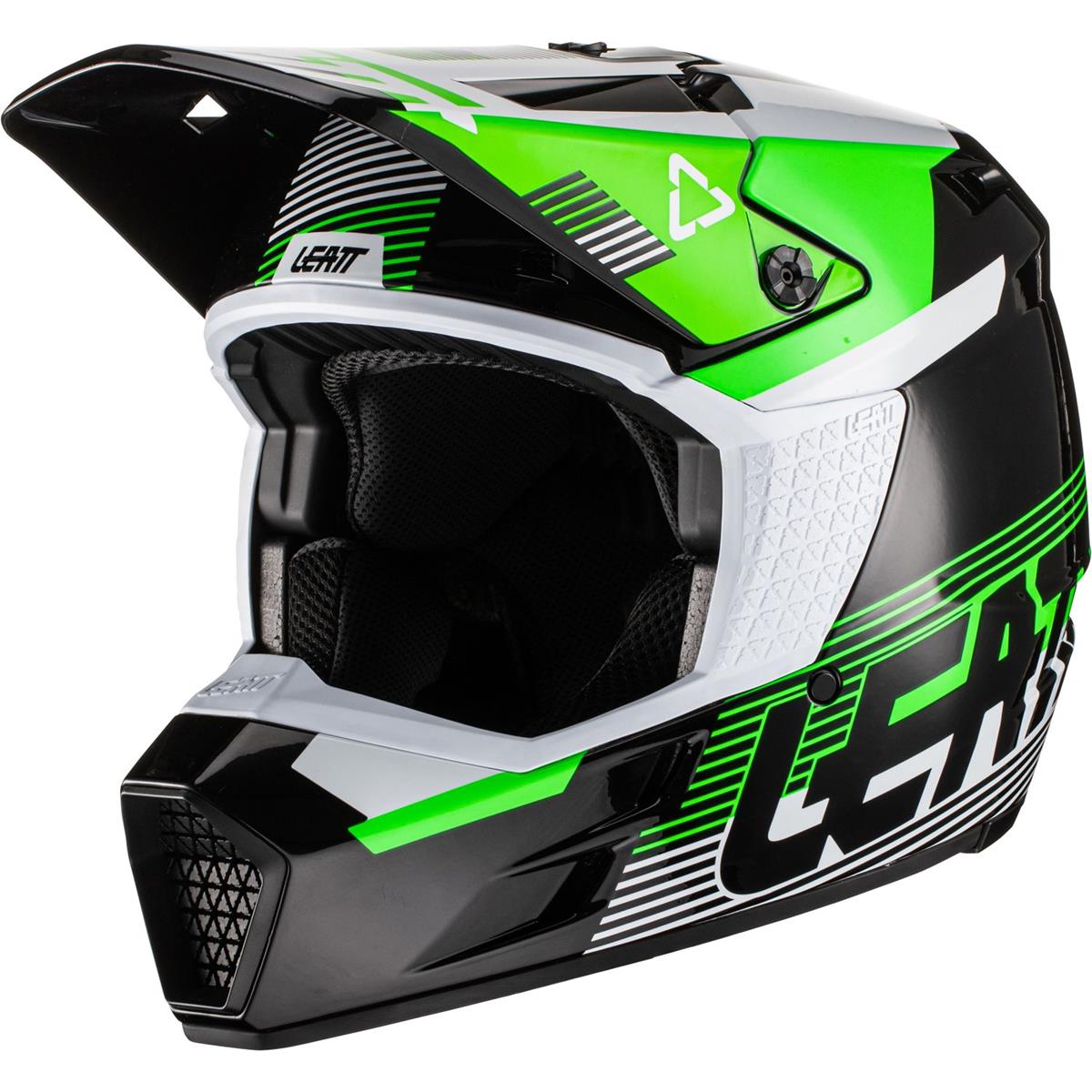 Leatt Kids MX Helmet Moto 3.5 V22 Black