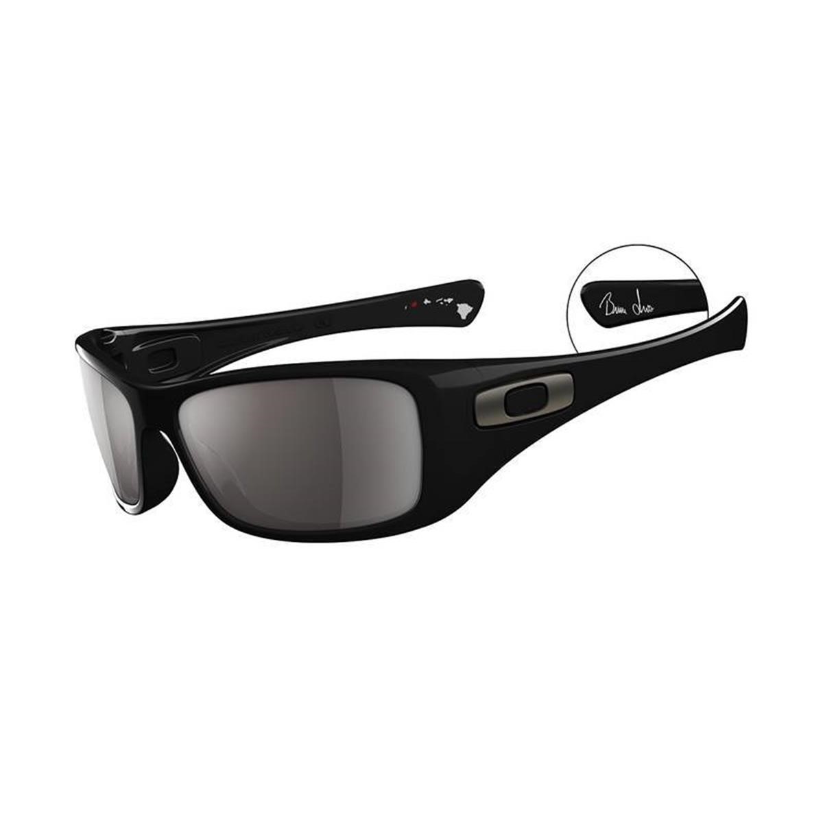 Freizeit/Streetwear Bekleidung-Sonnenbrillen - Oakley Sonnenbrille Hijinx Black, Bruce Irons Signature Series