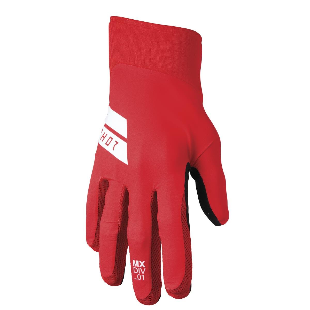 Thor Handschuhe Agile Hero - Rot/Weiß