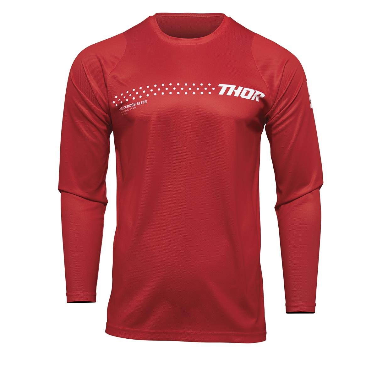 Thor MX Jersey Sector Minimal - Rot