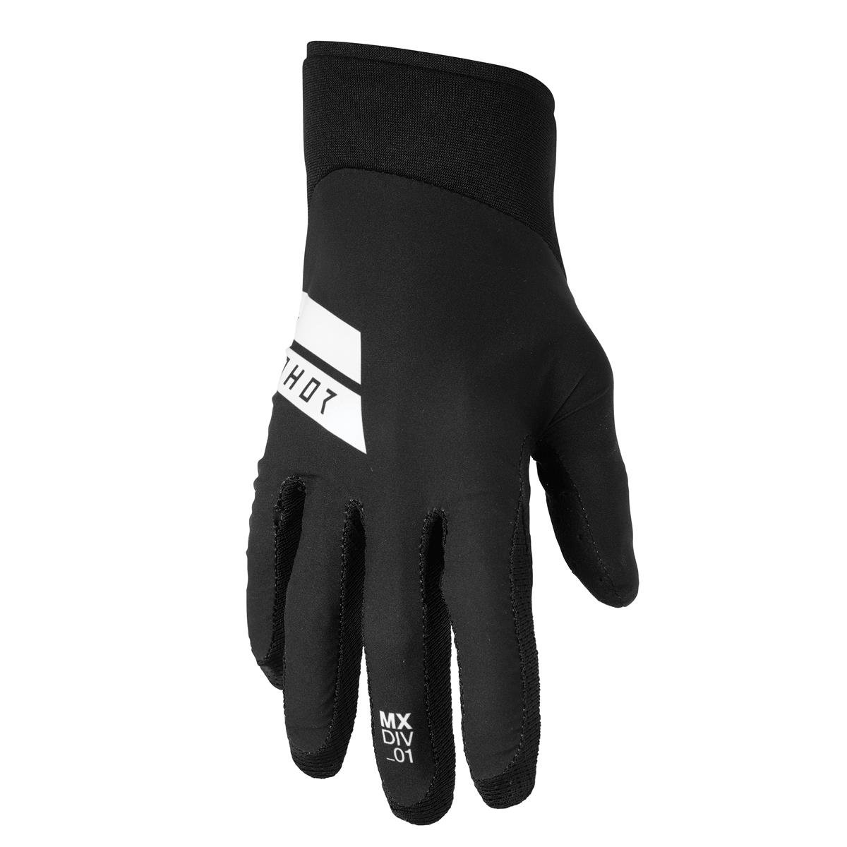 Thor Gloves Agile Hero - Black/White