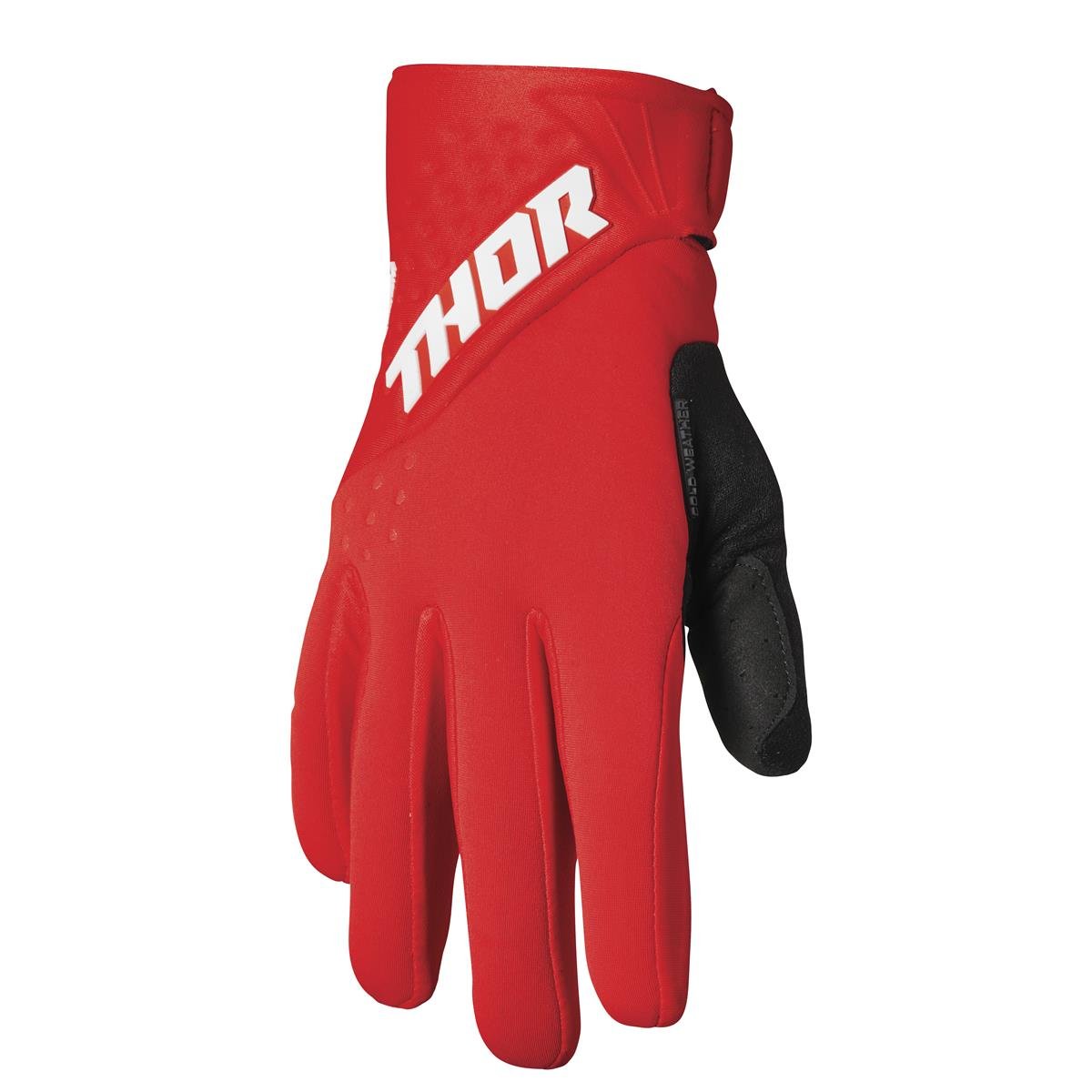 Thor Handschuhe Spectrum Cold - Rot/Weiß