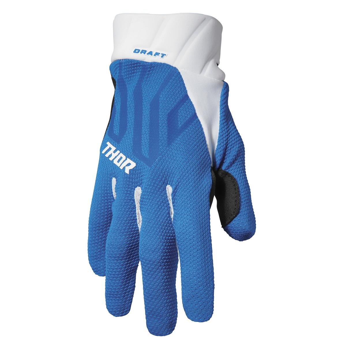 Thor Handschuhe Draft Blau/Weiß
