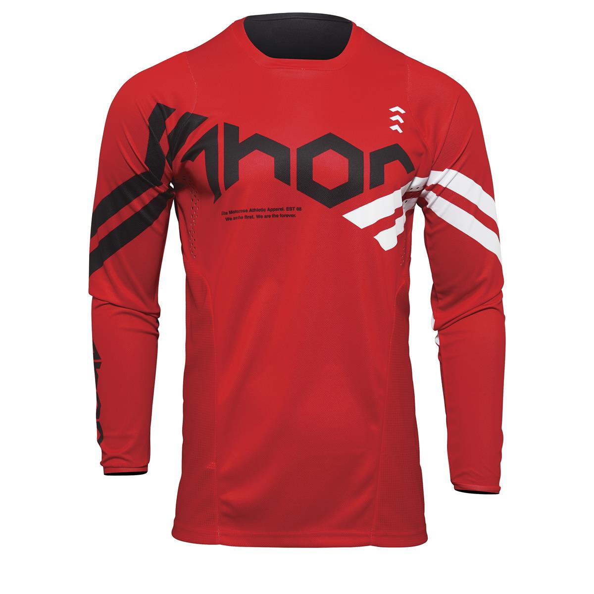 Thor MX Jersey Pulse Cube Red/White