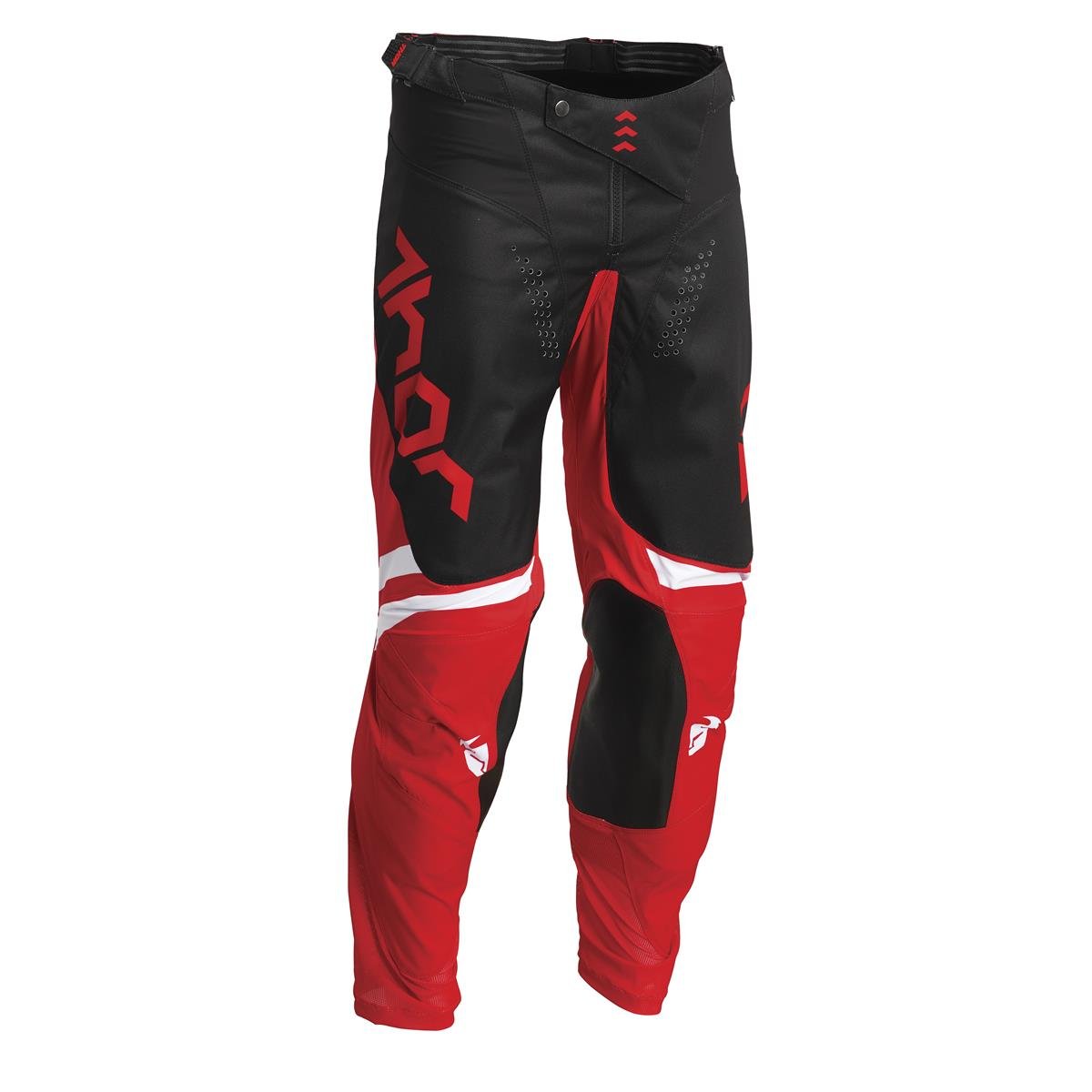 Thor MX Pants Pulse Cube Red/White