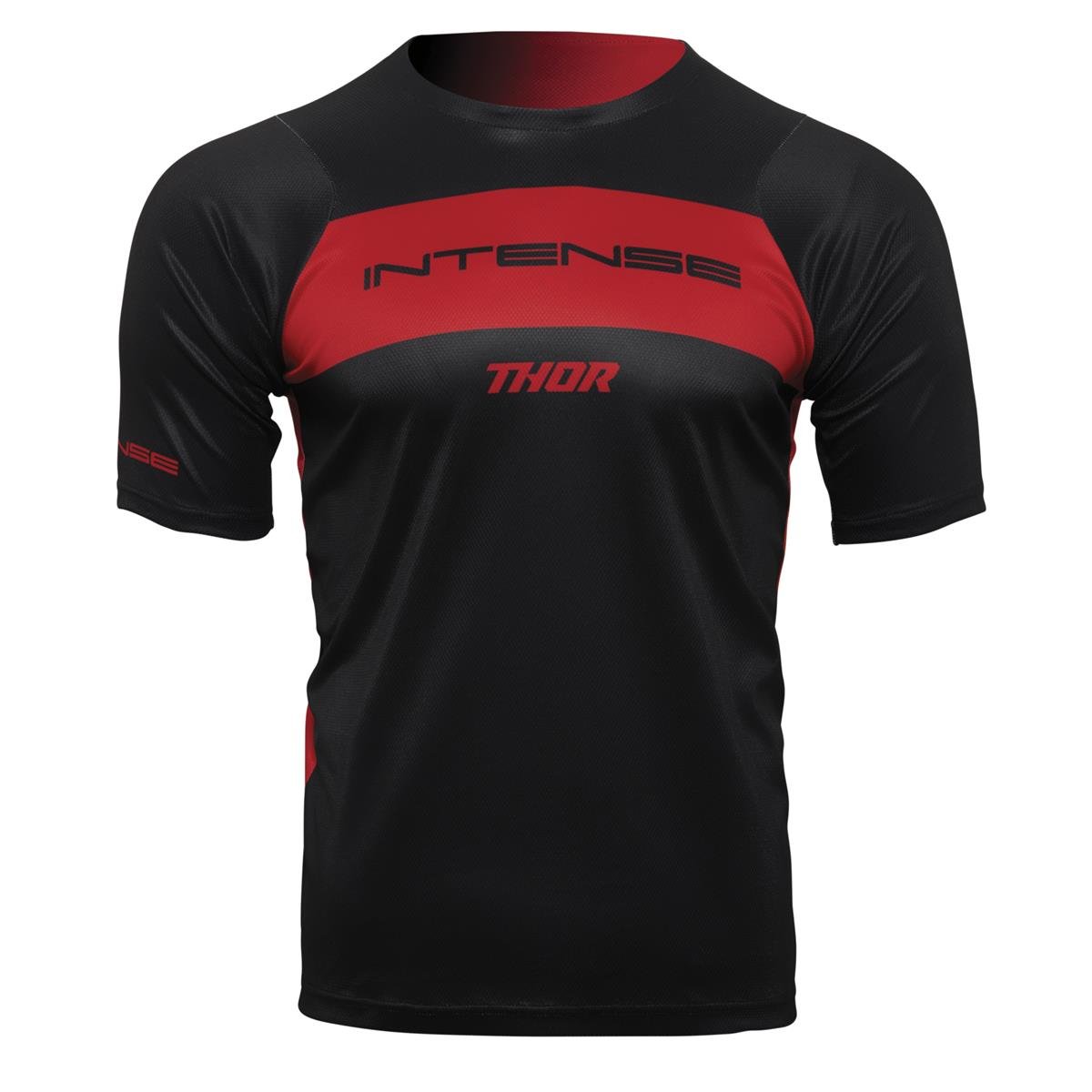 Thor MTB-Jerseys Kurzarm Intense Dart - Schwarz/Rot