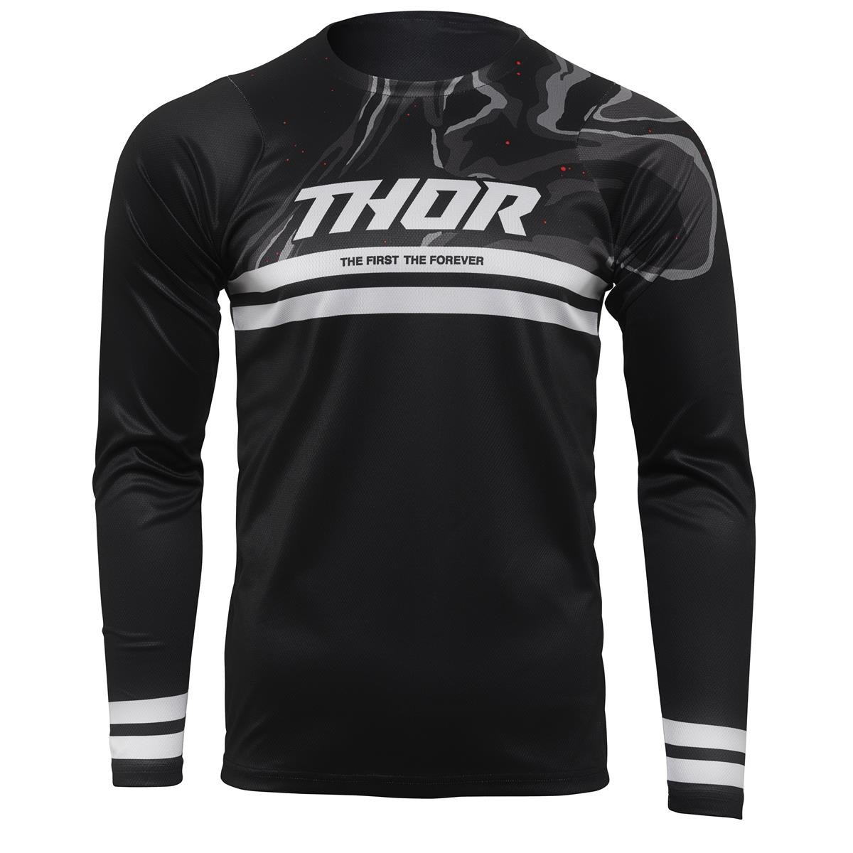Thor MTB Jersey Long Sleeve Assist Black/Charcoal