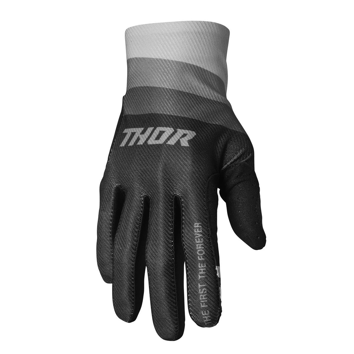 Thor MTB Gloves Assist React - Black/Gray
