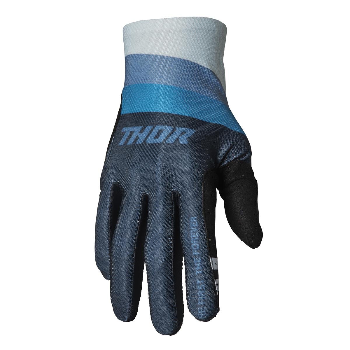 Thor MTB Gloves Assist React - Midnight/Teal