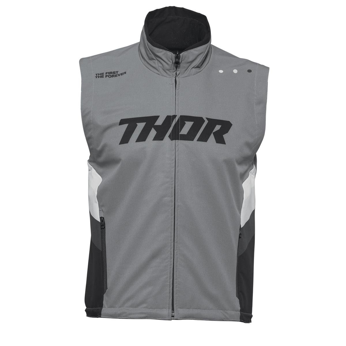 Thor Gilet Enduro Warm Up Gris/Noir
