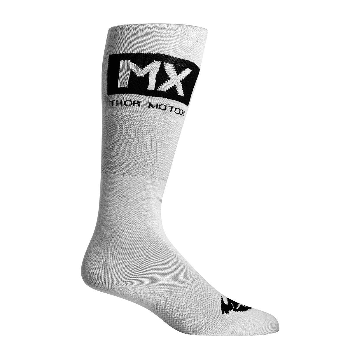 Thor Kids Socks MX Cool Gray/Blac