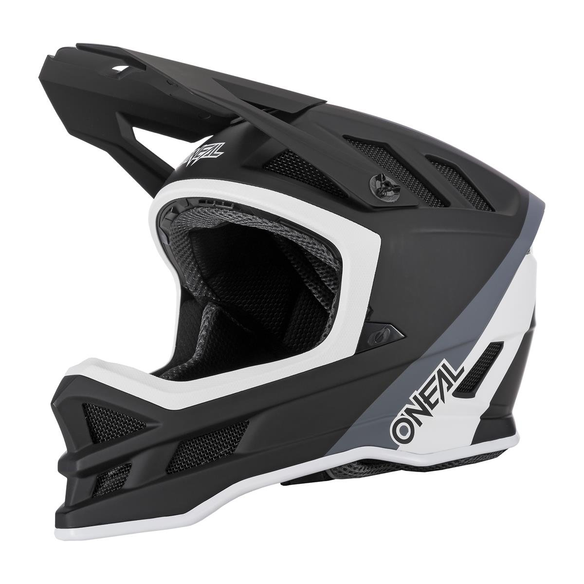 O'Neal Downhill MTB-Helm Blade Hyperlite Charger - Schwarz/Weiß