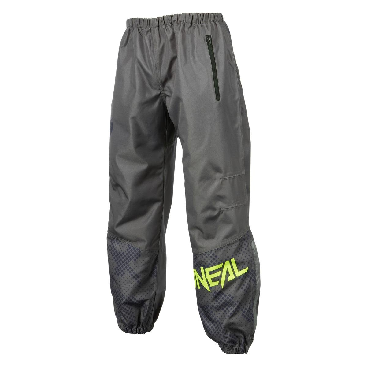 O'Neal Pantaloni Antipioggia MTB Shore Grigio/Giallo Fluo
