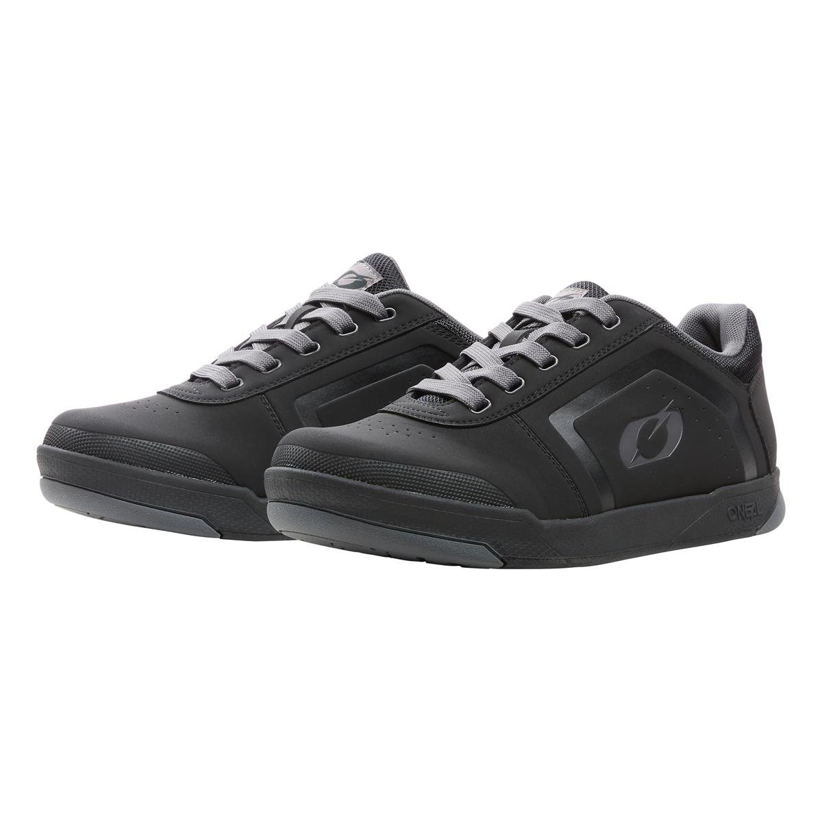 O'Neal MTB Shoes Pinned Flat Black/Gray