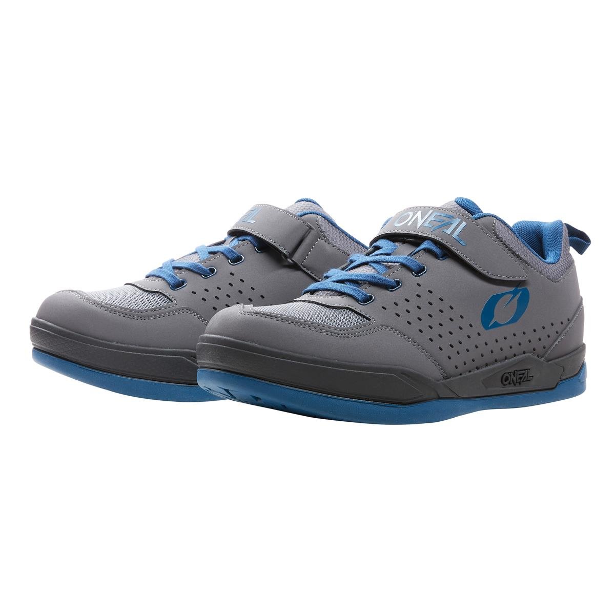 O'Neal Chaussures VTT Flow SPD Gris/Bleu