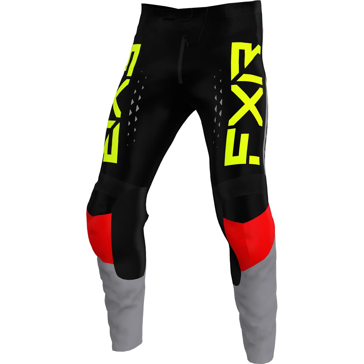 FXR MX Pants Clutch Pro Gray/Black/HiVis | Maciag Offroad