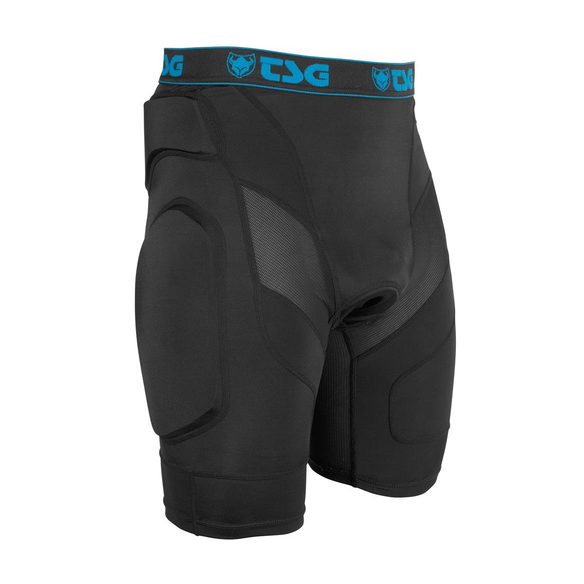 TSG Sous-Shorts de Protection MTB Crash A Noir