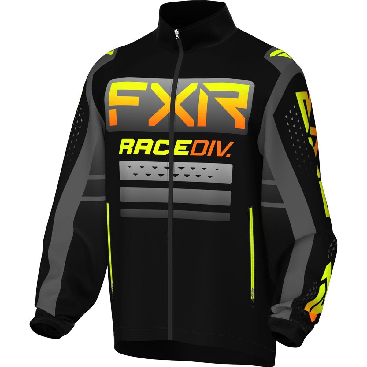 FXR MX Jacket RR Lite Black/Char/Inferno