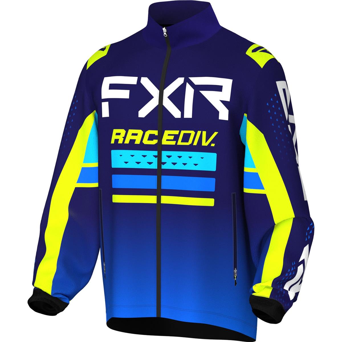 FXR MX Jacket RR Lite Navy/Blue/HiVis