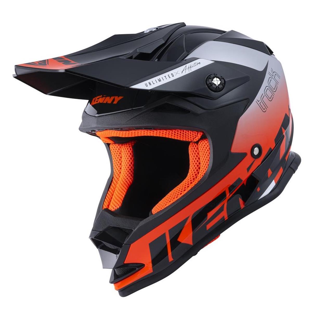 Kenny Motocross-Helm Track Orange