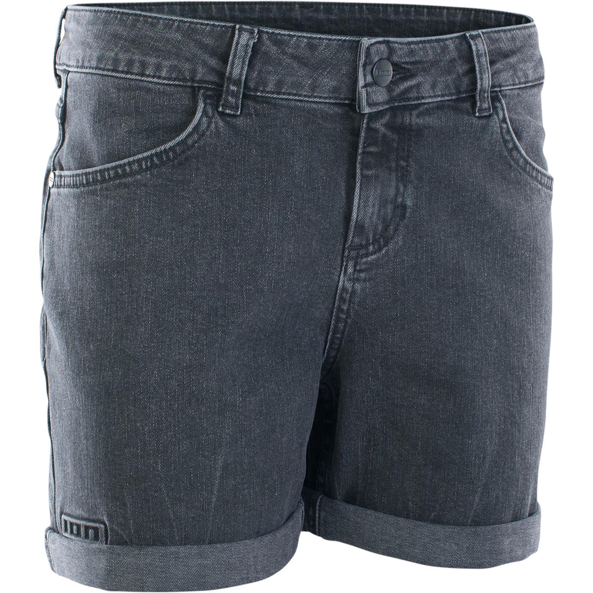 ION Donna Shorts MTB Seek Jeans Nero