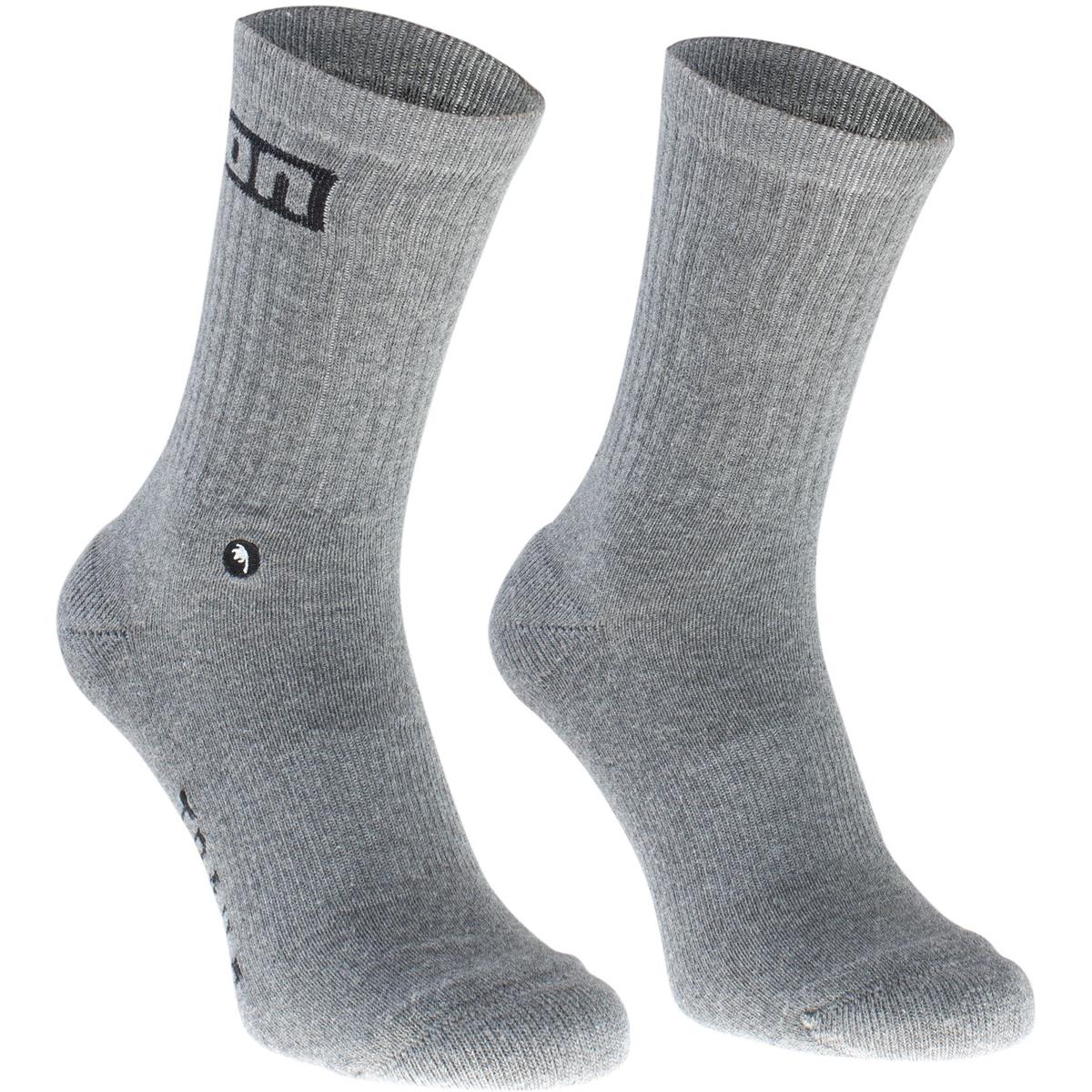 ION Socks Logo Gray melange
