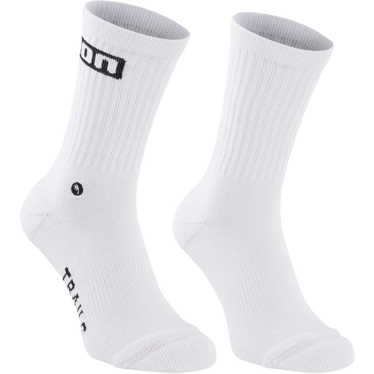 ION Socken Logo Peak White