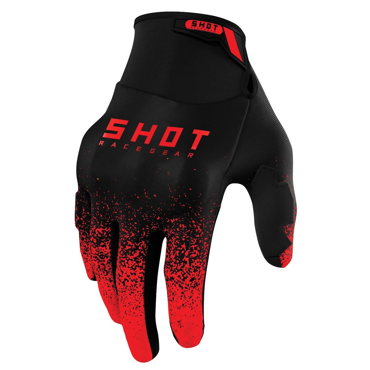 Shot Handschuhe Drift Edge - Rot