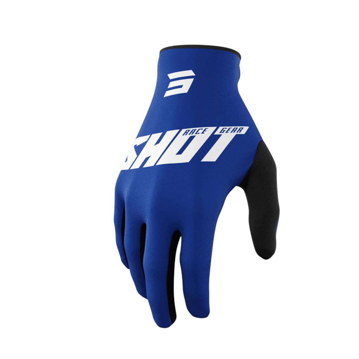 SHOT CLEARANCE CONTACT FAST BLUE MOTOCROSS ENDURO MX OFF ROAD RACE GLOVES