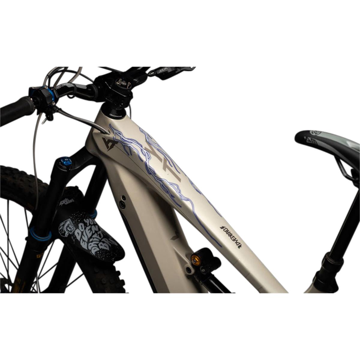 Dyedbro MTB Frame Protection E-Bike Lightning Matte Blue