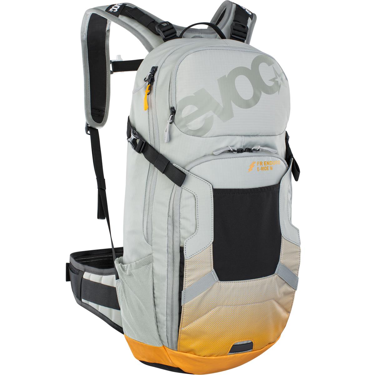Evoc Protector Backpack FR Enduro E-Ride 16 16L - Stone Bright/Orange
