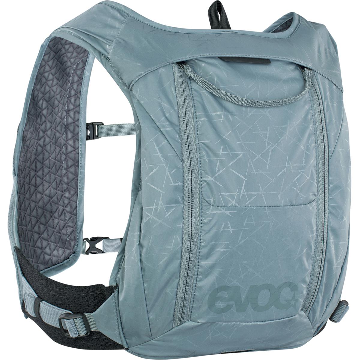 Evoc Backpack with Hydration System Compartment Hydro Pro 3 Steel