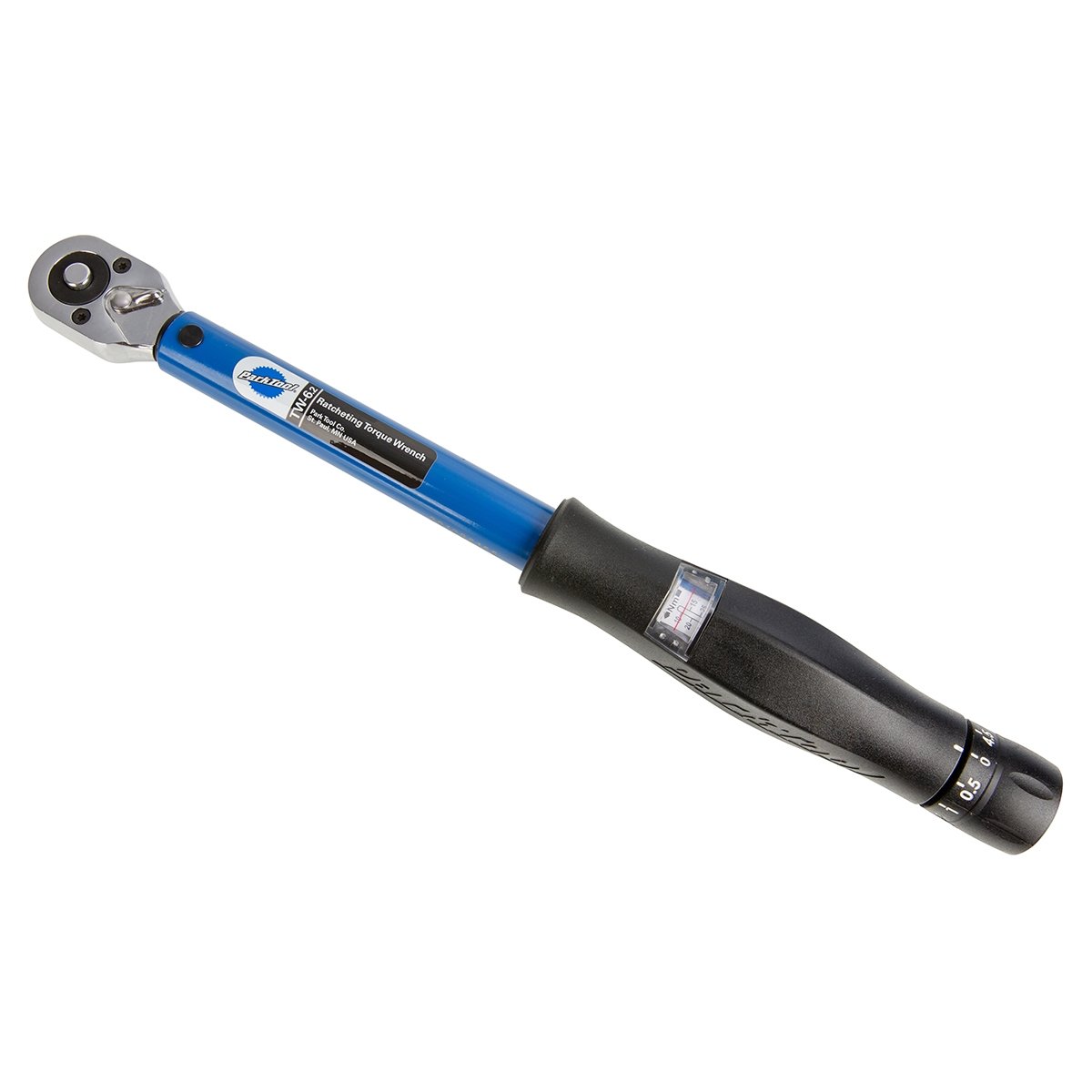 Park Tool TW-6.2 Ratcheting click-type torque wrench 3/8'' driver 