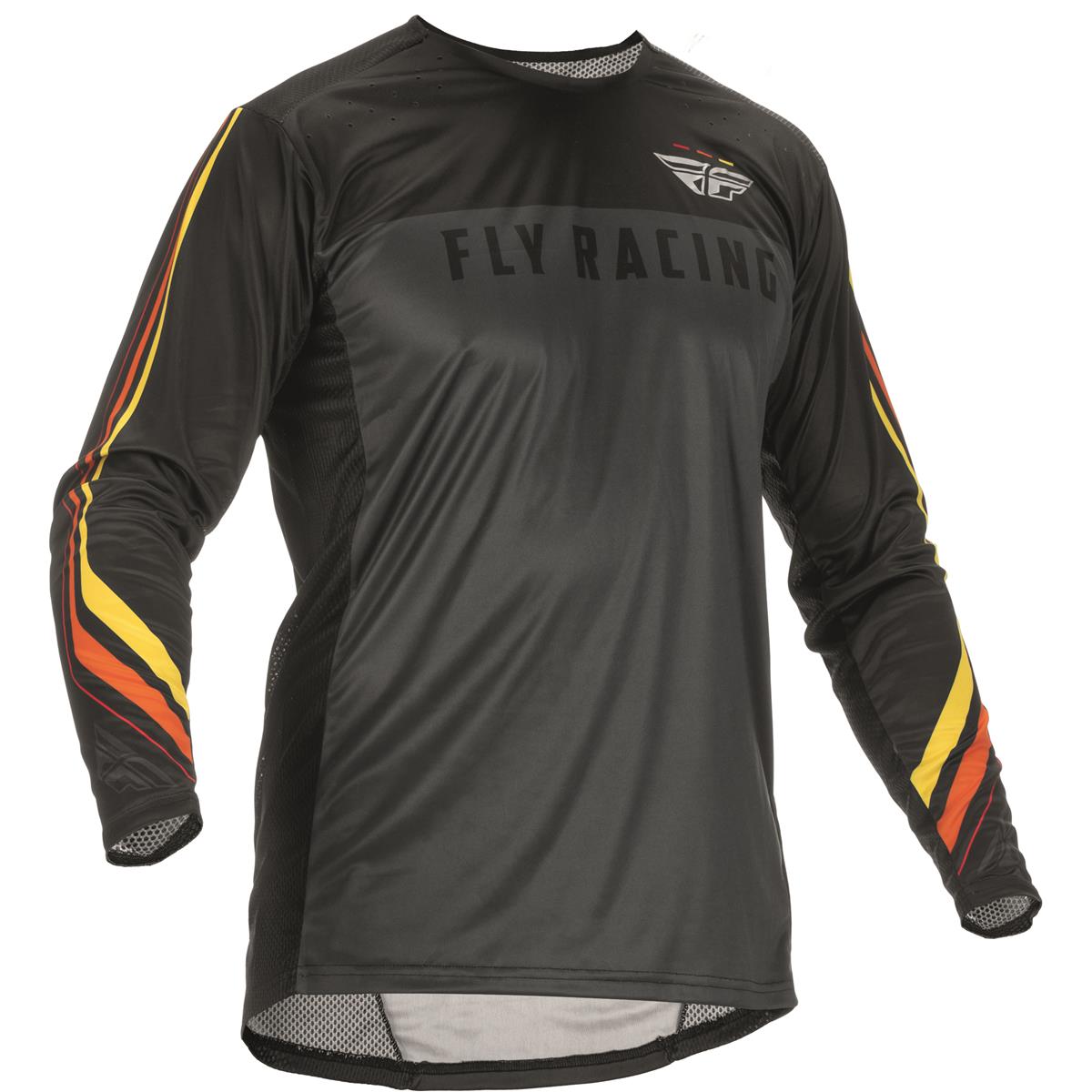 Fly Racing Maglia MX Lite Special Edition Speeder - Metal/Red/Yellow