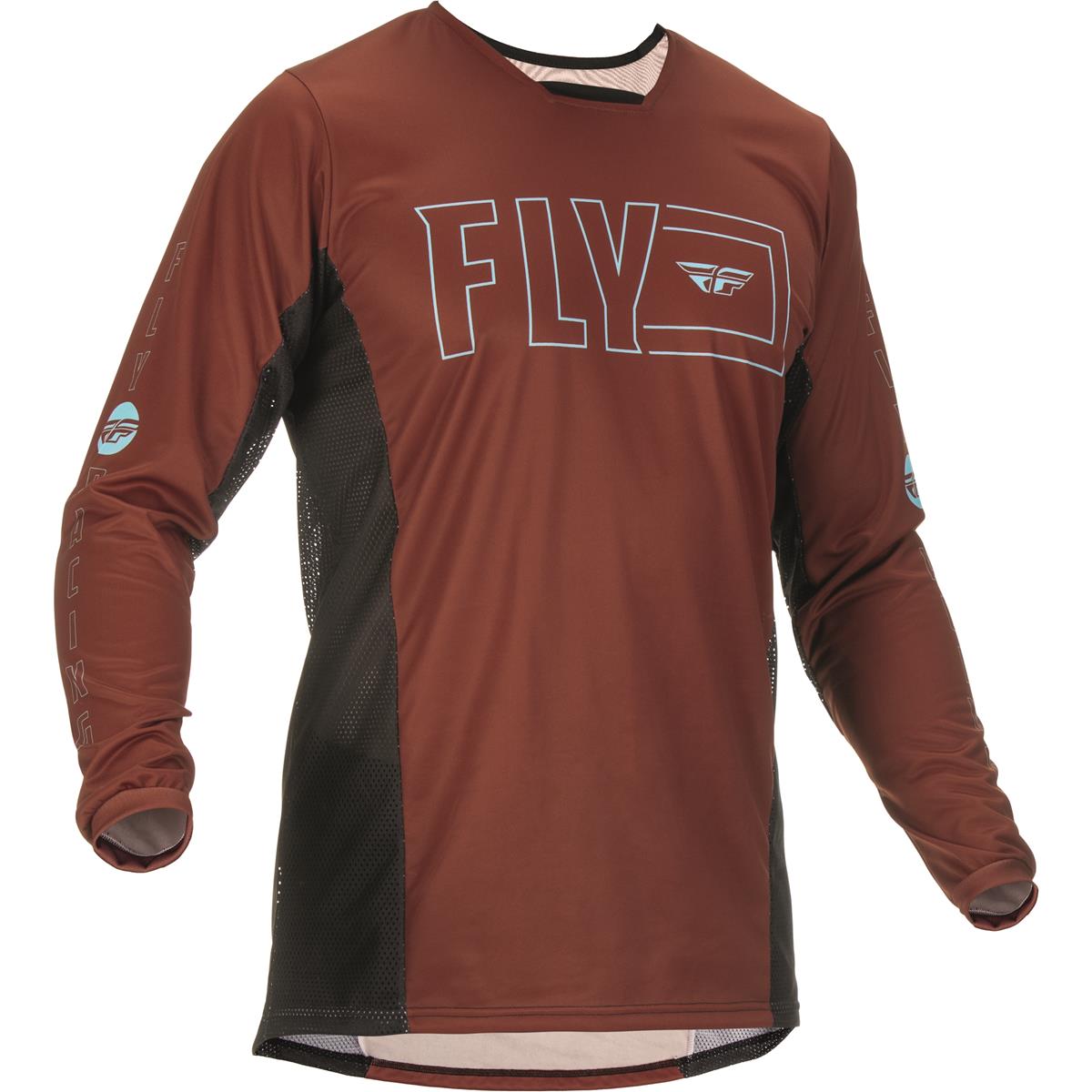 Fly Racing Maillot MX Kinetic Fuel - Rust/Black