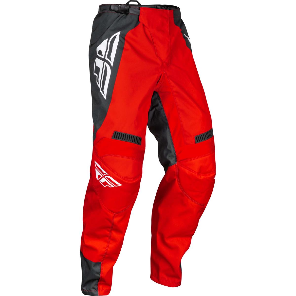 Fly Racing MX Pants F-16 Red/Charcoal/White