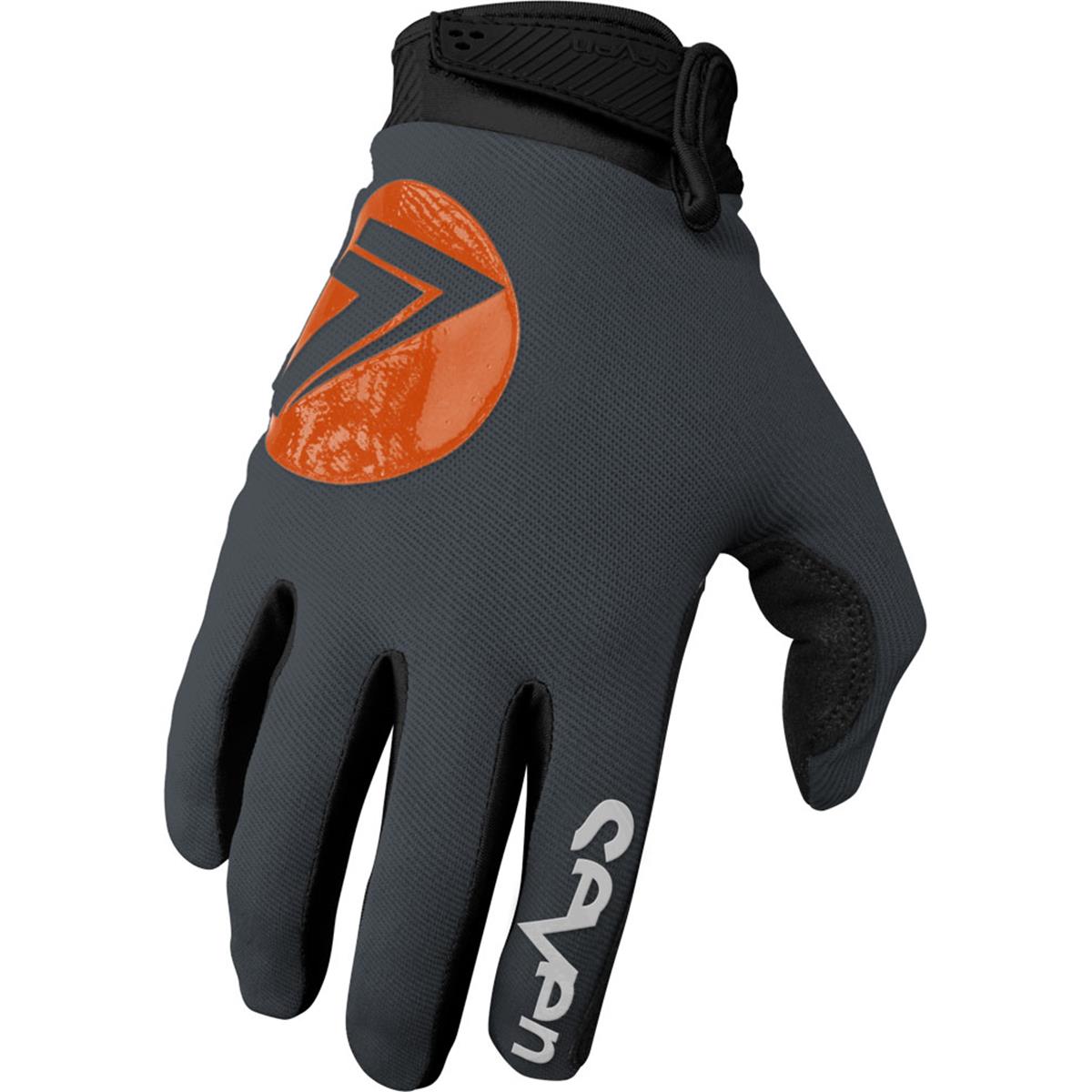 Seven MX Gloves Annex Dot Charcoal