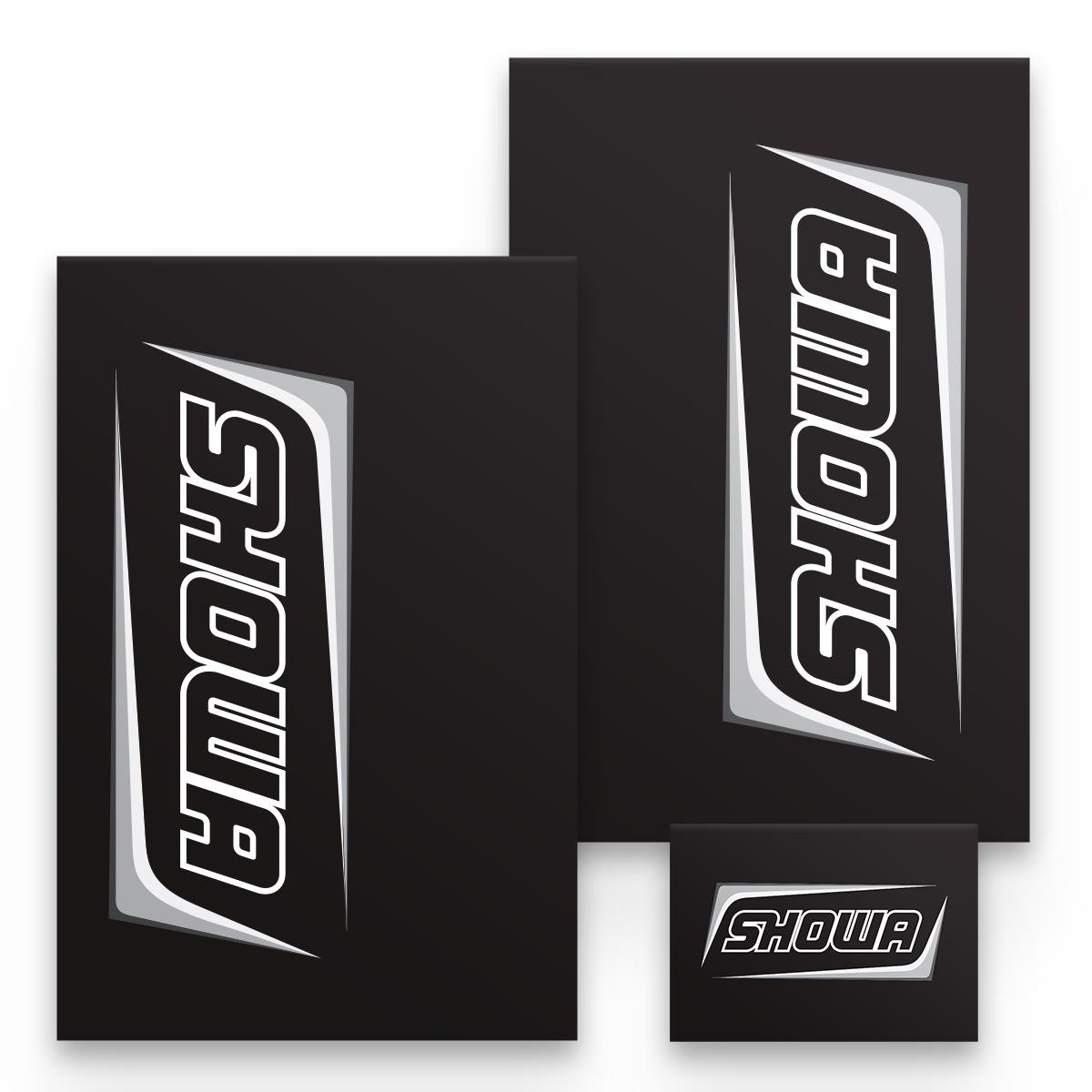 Maciag Offroad Fork Guard Sticker  Showa, Black/Grey/White
