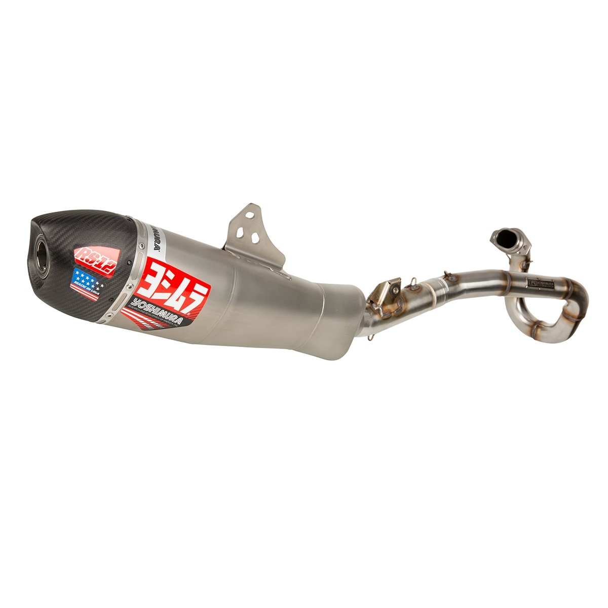 Yoshimura Exhaust System RS12 Honda CRF 450R 21-, Stainless steel