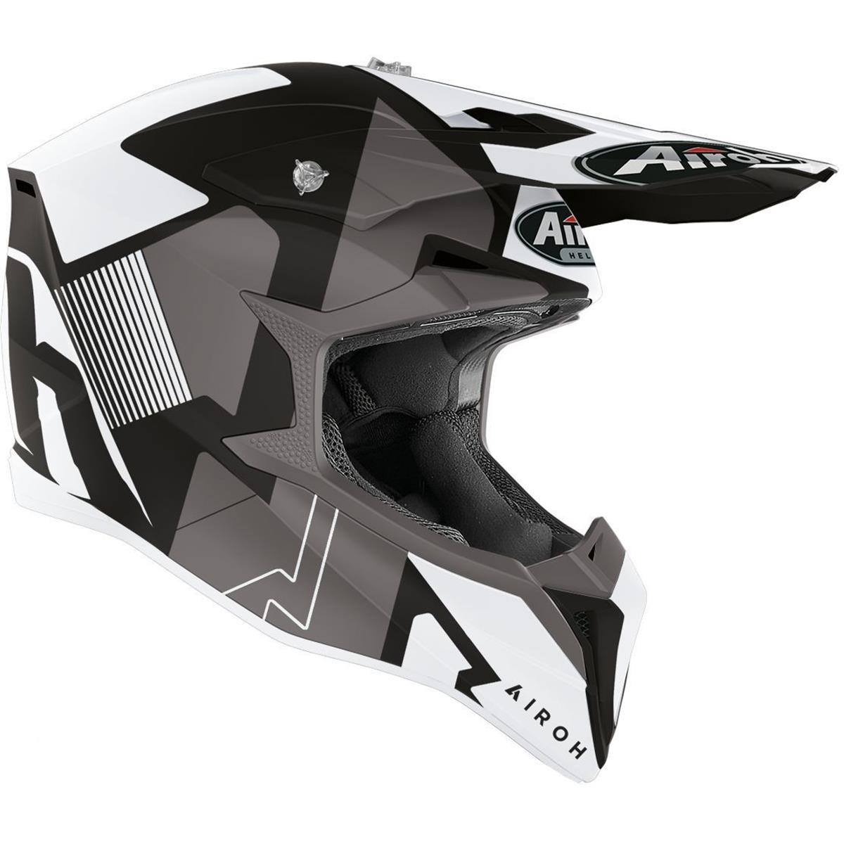 Airoh MX Helmet Wraap Raze Black Matte Maciag Offroad