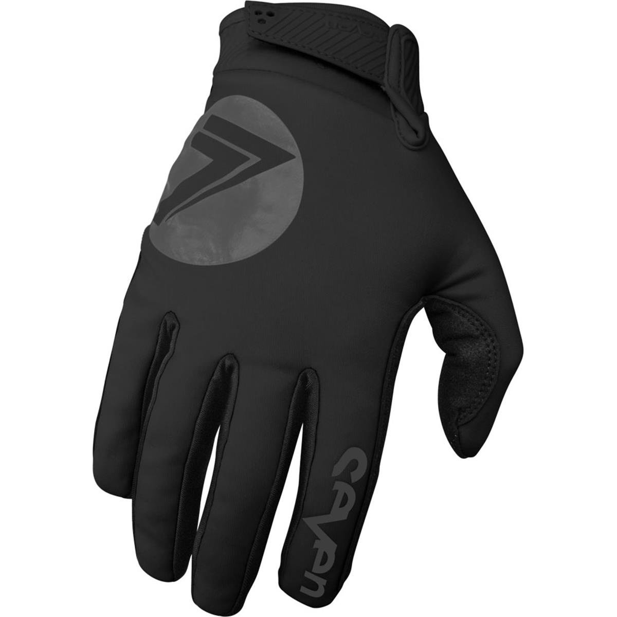 Seven MX Gloves Zero Cold Weather Black