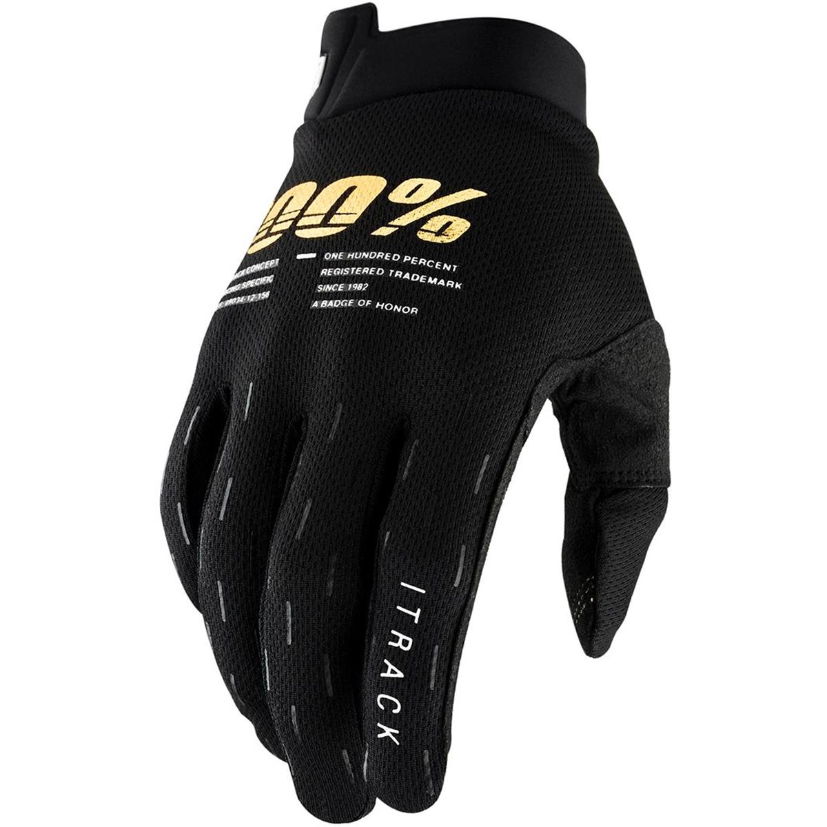 100% MTB Gloves iTrack Black