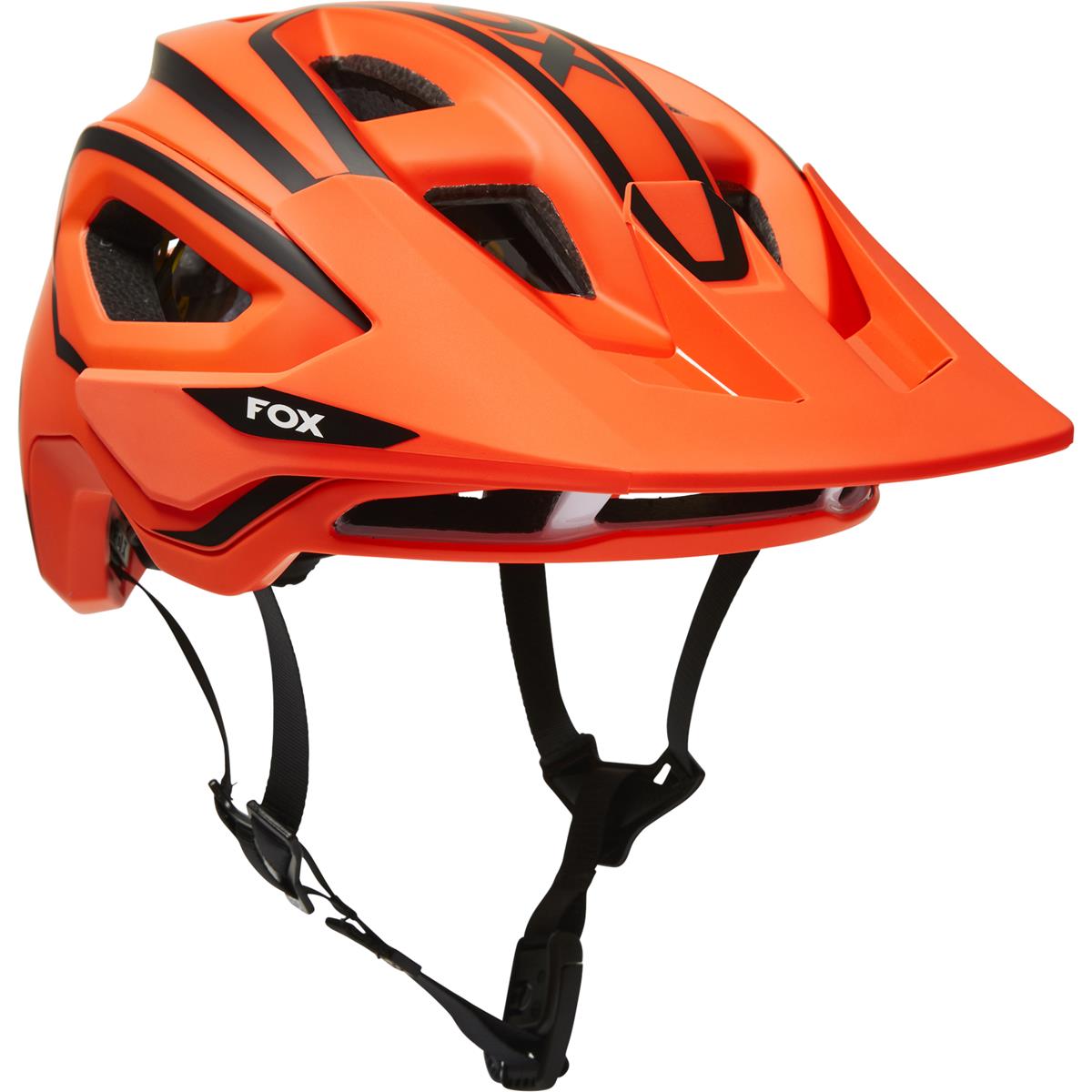 Fox Enduro MTB-Helm Speedframe Pro Dvide - Neon Orange