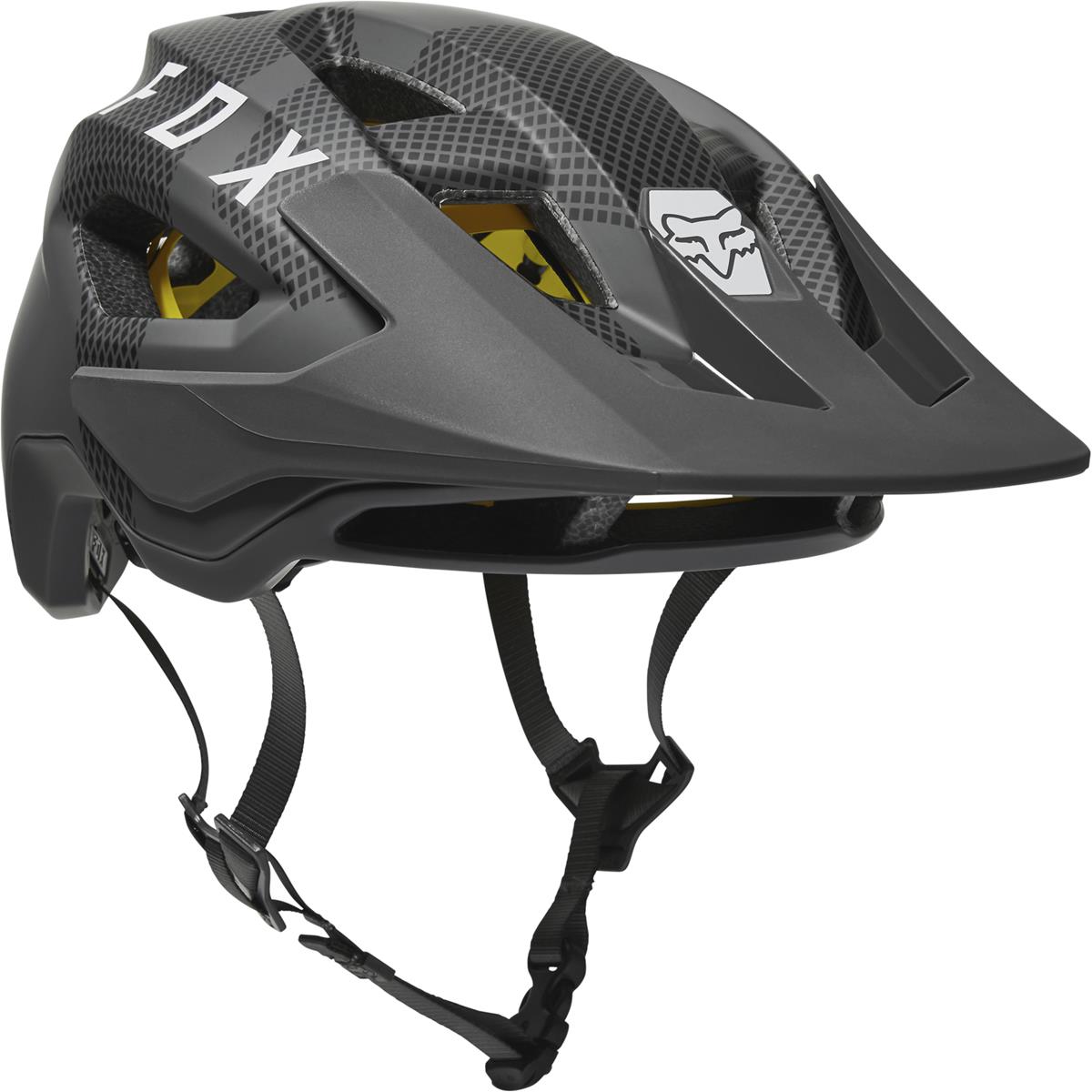 Fox Enduro MTB Helmet Speedframe Camo - Grey/Camo